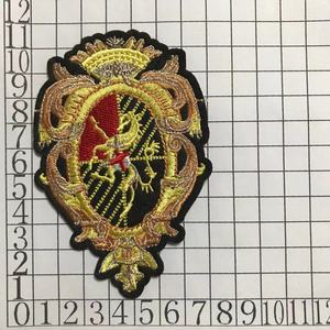 Logotipo de marca personalizado de alta calidad bordado hierro en parches insignias bordadas - Product Image 3
