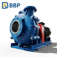Pompa Slurry Pengolahan Mineral Tahan Lama Pompa Sentrifugal Head Tinggi 118m untuk Tambang Bawah Tanah