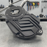 Boîtier de moteur en aluminium moulé sous pression haute résistance, coque de remplacement pour moteur de vélo électrique Bafang