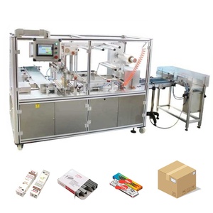 Tự động ngang carton máy đóng gói tự động chai tròn nhỏ đấm bốc cartoning máy - Product Image 3