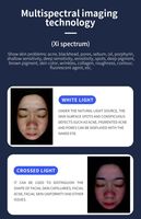 Analyseur de peau AI X5PRO, machine d'analyse professionnelle de la peau du visage, détecteur de cuir chevelu, imagerie spectrale 9 bandes, équipement de salon de beauté