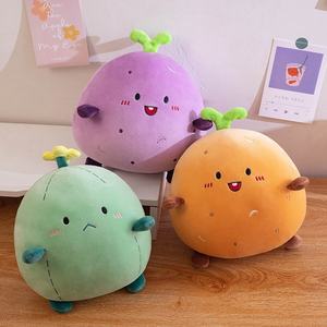 Muñeco de Peluche de Cactus Morado Divertido con Diseño de Patata Pequeña del Sur, Relleno de Algodón PP, Regalo - Product Image 4