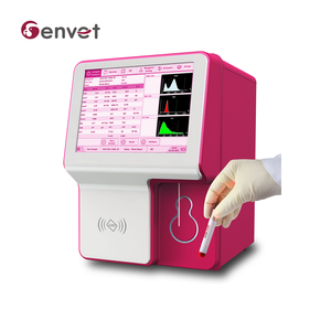 Genvet VH30 수의 혈액학 분석기 3 부분 자동 동물 혈액 검사 기계 고정밀 수의사 실험실 장비 - Product Image 2