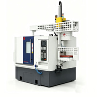 Tour CNC Shangjie TCK80Y, centre de tournage CNC à banc incliné avec axes Y et C, équipé d'un nouveau système de commande KND