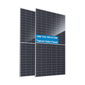 แผงโซลาร์เซลล์แบบสองหน้า JA Solar N-Type HBC 595W-620W แบบกระจกสองชั้น ครึ่งเซลล์ ราคาขายส่งจากจีน - Product Image 5