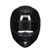 Casque de moto rabattable en ABS avec double visière, homologué ECE, doublure en mousse respirante, toutes saisons, taille XL