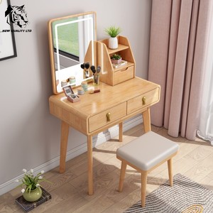 chinese factory cheapest customizable large stock ready to ship mirror dresser new fashion bedroom furniture wood drawer dresser - Product Image 1