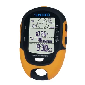 热卖全球定位系统导航跟踪器运动数字手表小时运行高度计气压计指南针手表定位器