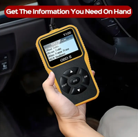 Escáner de diagnóstico OBD2 automotriz, lector de código, lector de código de falla del motor, herramienta de escaneo de diagnóstico para todos los automóviles con protocolo OBD II