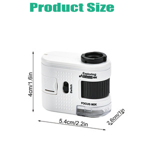 <span class=keywords><strong>Kit</strong></span> d'exploration portable pour enfants en plein air, microscope portable, boussole, loupe à insectes, bracelet en paracorde, ensemble de jouets de <span class=keywords><strong>nature</strong></span> pour enfants - Product Image 4
