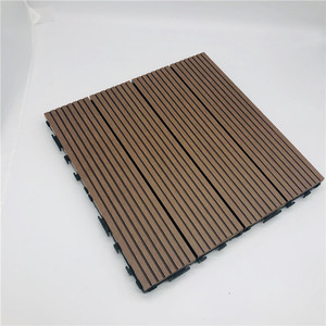 סין עמיד למים שחולץ מחוץ לגינה פלסטיק מרוכב wpc סיפון משתלב - Product Image 6