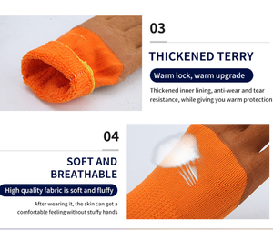Guantes de trabajo de construcción industrial Durable impermeable con material de nitrilo de látex de PU con forro de nailon de algodón Muestra gratis - Product Image 5