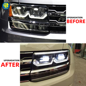 YU GUANG per <span class=keywords><strong>Volkswagen</strong></span> Atlas 2017-2020 USA, Aggiornamento Fari Anteriori, Fari LED per <span class=keywords><strong>VW</strong></span> <span class=keywords><strong>Tiguan</strong></span> Allspace, Luci Diurne - Product Image 3