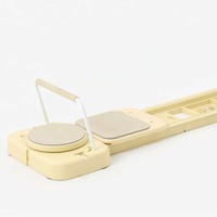 Plateforme de Pilates Portable et Réglable, Écologique, Multifonctionnelle et Durable, pour Entraînement Abdominal et Renforcement Musculaire à Domicile