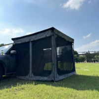 Gros automatique quatre saisons grand espace HUB pare-soleil confidentialité tente pop-up désert Camouflage montage rapide en aluminium pour l'extérieur