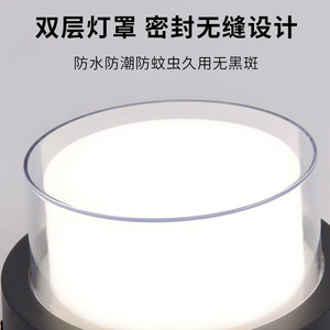 Lámpara de Techo para Exteriores LED Moderna, Impermeable, de Plástico, con 3 Años de Garantía, 50000 Horas de Vida Útil, 80 Ra - Product Image 5