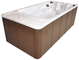 Outdoor Endlos-Pool Schwimm-<span class=keywords><strong>Spa</strong></span>-Wannen für 6 Personen aus Acryl Modernes Design Ultimativer Luxus - Product Image 3