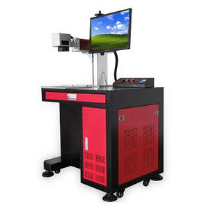 Raycus Brand New Máquina De Marcação A Laser De Fibra Suporta AI Cheap Ear Tag Impressora Equipamentos Animal Ear Tags Stage Lamp Lens DXF/DWG - Product Image 1