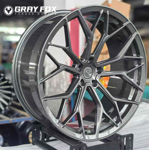 Jantes en alliage forgé sur mesure gris canon 18 19 20 21 pouces 5x112 5x114.3 5x120 pour Tesla Y Performance <span class=keywords><strong>BMW</strong></span> X5 M50i <span class=keywords><strong>E60</strong></span> M4 M3 325i 430i - Product Image 2