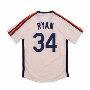 Maillots de baseball rétro pour hommes, version nostalgique, cousus, 5 Jeff Bagwell, 7 Craig Biggio, 34 <span class=keywords><strong>Nolan</strong></span> <span class=keywords><strong>Ryan</strong></span>, 24 Jimmy Wynn, tailles S-3XL - Product Image 6