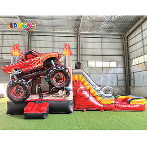 Château gonflable <span class=keywords><strong>Monster</strong></span> Trucks de haute qualité, le plus populaire, en promotion, direct usine, à vendre - Product Image 1