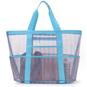 Bolsa de Natación de Malla de Gran Capacidad para Viajes, Uso en la Playa, Multifuncional, para Guardar Trajes de Baño - Product Image 2