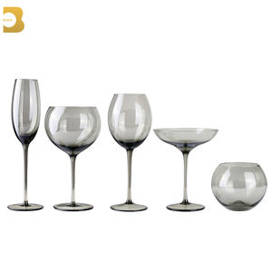 Wholesale Catering Wedding pink Goblet glassware Set champagne Flutes <strong>Glasses</strong> - Product Image 4