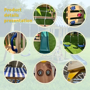 Bambini Smart Coast Set da gioco in legno per bambini in legno giardino giardino in legno <span class=keywords><strong>altalena</strong></span> Set - Product Image 3
