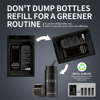 Produit anti-chute de cheveux OEM, recharge de fibres capillaires