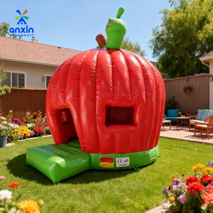 Bền Tính di động Apple <span class=keywords><strong>Inflatable</strong></span> <span class=keywords><strong>Bouncer</strong></span> PVC chất lượng thương mại nhanh chóng inflationfor sinh nhật công ty Dã Ngoại - Product Image 1