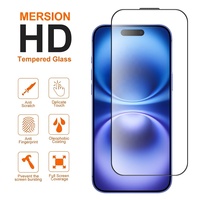 Protection d'écran 2.5D en verre trempé HD transparent 0.33mm avec sensation de glisse pour iPhone 18 17 16 15 14 13 12 11 X Pro Max