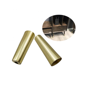 Embouts de protection pour pieds de meubles en bois doré de haute qualité pour tables et chaises de salle à manger, embout moderne pour salon - Product Image 4