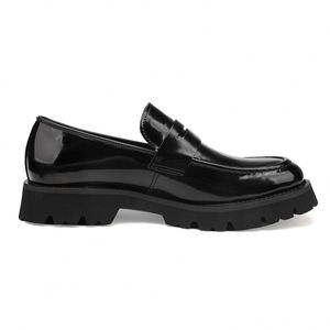 Zapatos Formales de Cuero Genuino para Hombre con Punta Cuadrada, Clásicos para Bodas, Oficina y Fiestas, Ligeros, Transpirables y Antideslizantes - Product Image 3