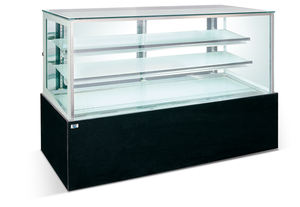 Vitrine réfrigérée pour gâteaux avec porte vitrée <span class=keywords><strong>et</strong></span> refroidissement par <span class=keywords><strong>air</strong></span> forcé pour les pâtisseries <span class=keywords><strong>et</strong></span> les supermarchés - Product Image 5