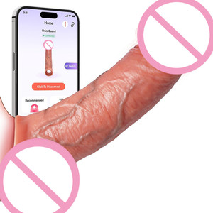 진동 증가 부드러운 TPE 딜도 진동기가있는 늑대 치아 남성 실리콘 콘돔 - Product Image 3