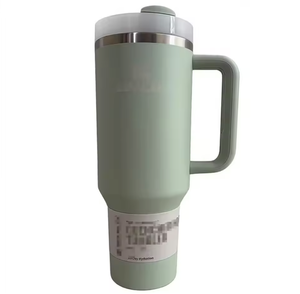 Gobelet isotherme en acier inoxydable <span class=keywords><strong>de</strong></span> 40 oz avec poignée et couvercle, tasse <span class=keywords><strong>de</strong></span> voyage à double paroi pour café, tasse portable pour voiture pour boissons chaudes et froides - Product Image 6