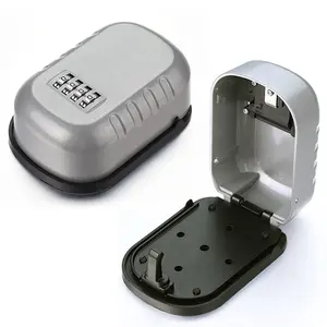 New digital outdoor wall password emergency password Key Lock storage box 4 digit lock password key storage box