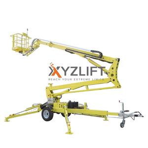 Xyzlift Hoogwerker Werk Platform Sleepbare Gelede Boom Lift Met Diesel Elektrische Batterij Power Te Koop - Product Image 3