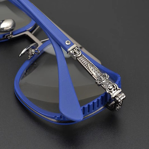 Handmade Chất lượng cao Titanium thời trang cầu đôi kính khung cao cấp Unisex cận thị quang học cảnh tượng khung - Product Image 5