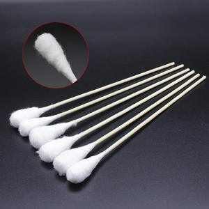 Coton-tiges gynécologiques Huaya 20 cm, tête large, extra longs, stérilisés, 360 unités, pour application médicale - Product Image 4