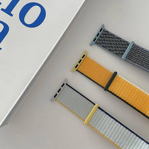 Correa de reloj de pulsera trenzada de nailon deportivo de moda personalizada para Apple iWatch Series correa de reloj al por mayor - Product Image 2