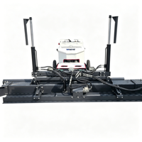 Machine à niveler au laser autonivelante avec émetteur indépendant pour arènes sportives