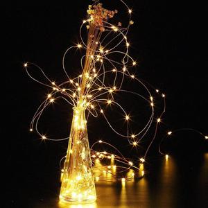 Outdoor <strong>Indoor</strong> Copper Wire Fairy <strong>Lights</strong> <strong>Battery</strong> Operated Christmas <strong>Lights</strong> for Garden Yard Patio Tree Party-<strong>Battery</strong> Operated - Product Image 3