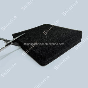 Consumibles de grado médico de 50PPI, apósito de espuma negra de espuma <span class=keywords><strong>PU</strong></span> sin paquete para dispositivo de terapia de heridas con presión negativa - Product Image 2