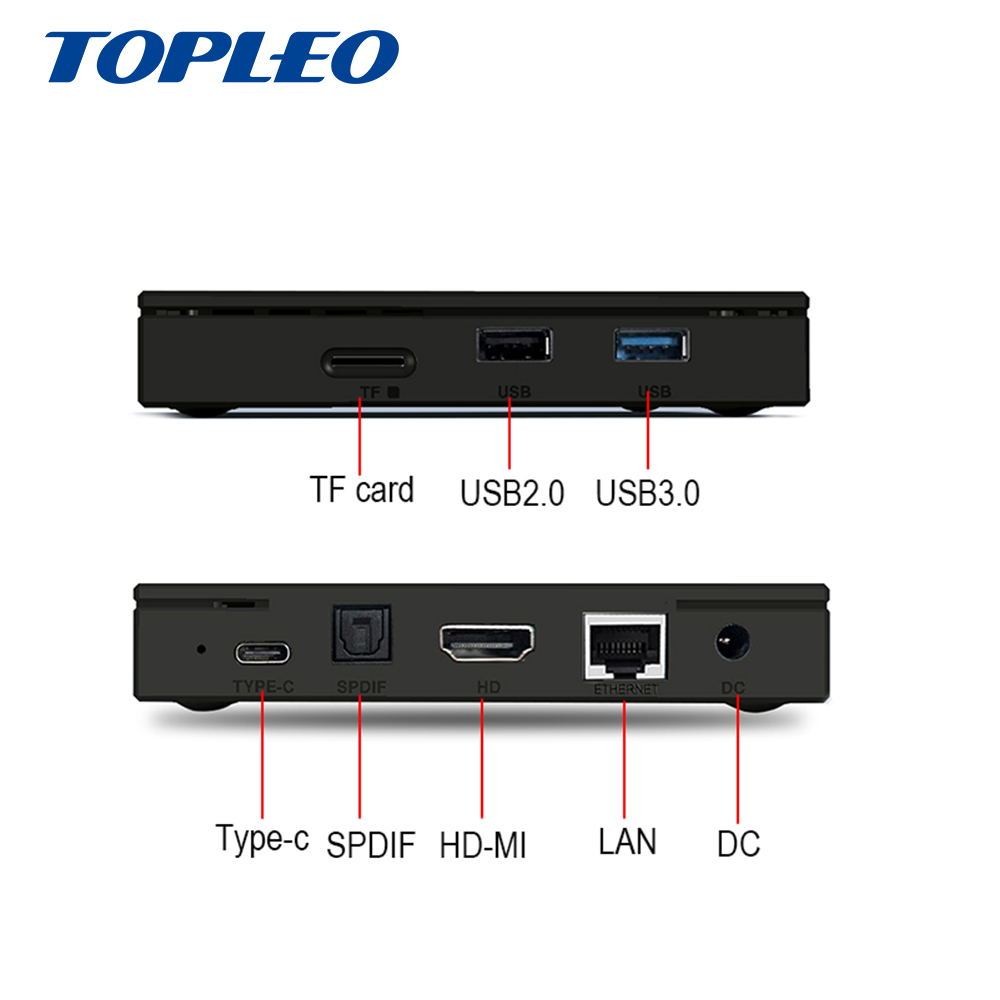 1 Tipo-c USB X88 MAX + RK3318 ram 4 GB rom EMMC 64 GB 4 k hdd mundo receptor de tv player android 9,0 set top tv box