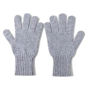 Magic Gloves Wool Mittens Acrylic Gloves Winter Warm Stretch Knitted Touch Screen Women Men Daily Life Jacquard Winter