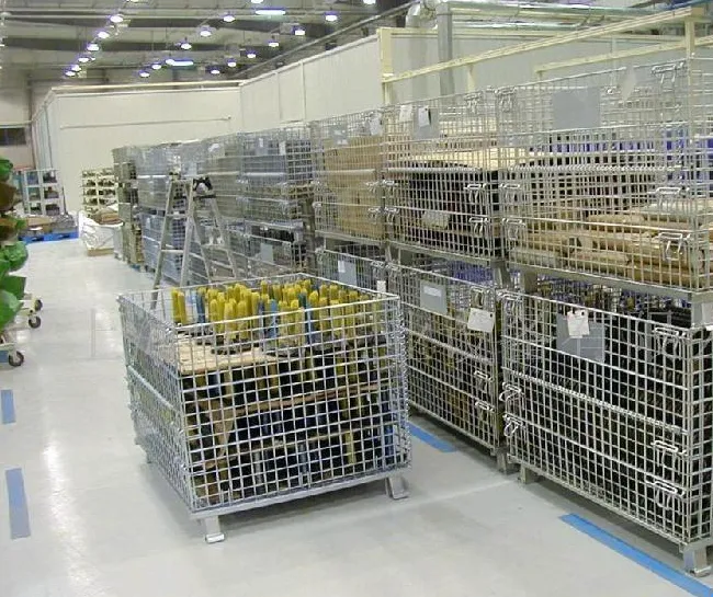 ZENDA Wholesale Different Capacity Security Metal Smart Welded Wire Mesh Cage With One Year Warranty