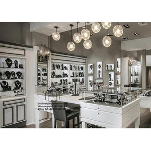 متجر المجوهرات الفاخرة تصميم ثلاثي الأبعاد أثاث متجر المجوهرات تخصيص مكافحة المجوهرات تصنيع عرض - Product Image 1