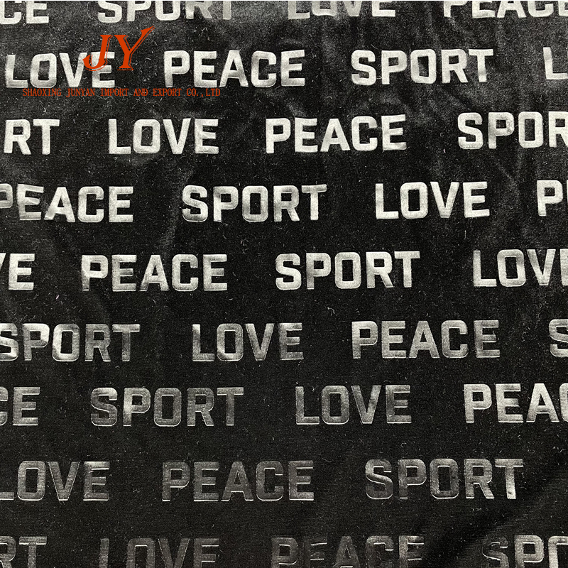 Good Quality Factory Directly Fabric Velvet Italy 3d Embossed Embossed Stretch Fabric With Cheap Price