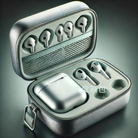 Étui de voyage portable en EVA rigide personnalisé par Youdu Factory, étanche, antichoc, anti-poussière, boîte à outils pour écouteurs Airpods